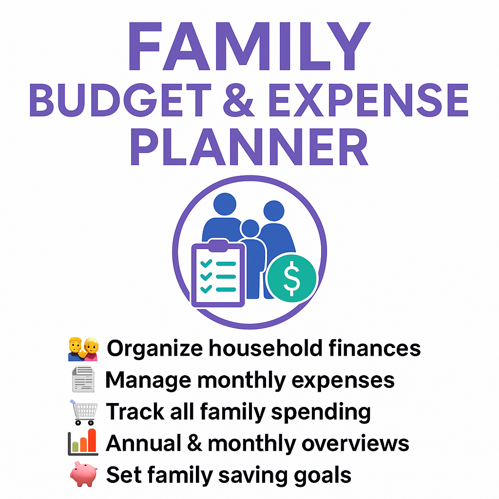 Family Budget & Expense Planner
