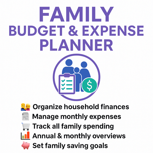 Family Budget & Expense Planner