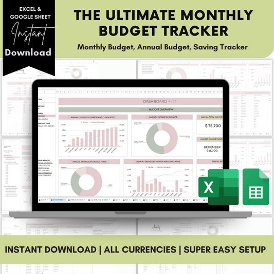 All-In-One Budget Tracker : Free Today